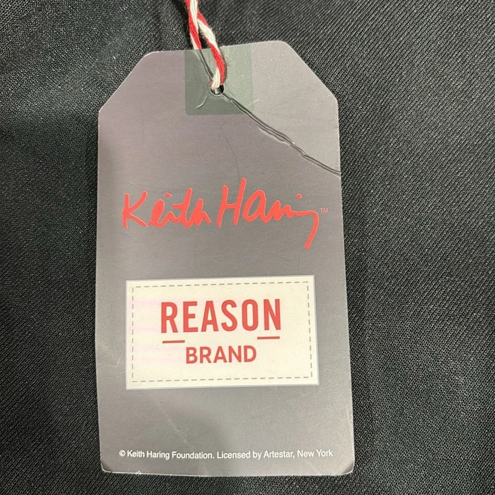 Brand new unworn with tags limited Reason Keith Haring collaboration black hoody - Picture 4 of 6